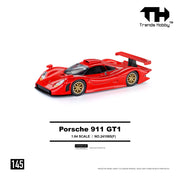 *PRE-ORDER* Porsche diecast 911 GT1 199, 1:64 Scale (Red) — image 2