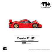 *PRE-ORDER* Porsche diecast 911 GT1 199, 1:64 Scale (Red) — image 4