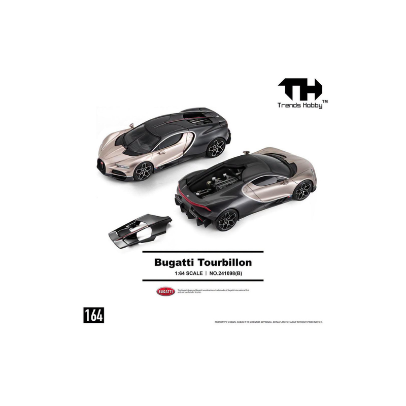 *PRE-ORDER* Bugatti Tourbillon Gold, 1:64 Scale — image 1