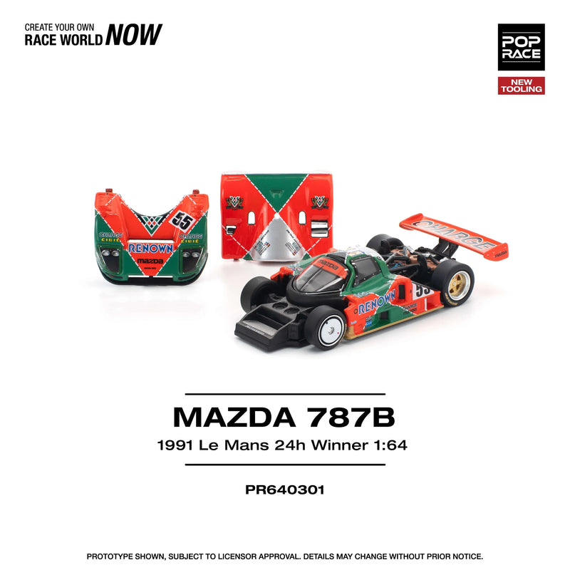 Mazda 787B Le Mans 1991, 1:64 Scale — image 1