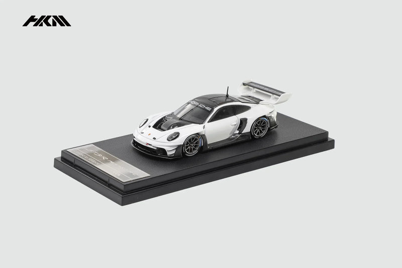 Porsche diecast 911 (992) GT3 R (Rennsport), (Limited to 999), 1:64 Scale (White) — image 1