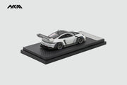 Porsche diecast 911 (992) GT3 R (Rennsport), (Limited to 999), 1:64 Scale (White) — image 3