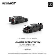 *PRE-ORDER* Lancer Evolution IV Dark Chrome, 1:64 Scale — image 1