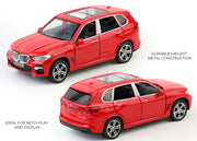 BMW X5 - Light, Sound with Openable Doors, 1:32 Scale (Red) — image 2