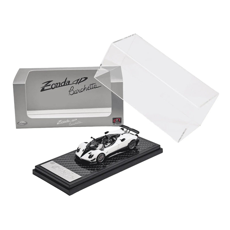 Pagani Zonda HP Barchetta, 1:64 Scale (White) — image 2