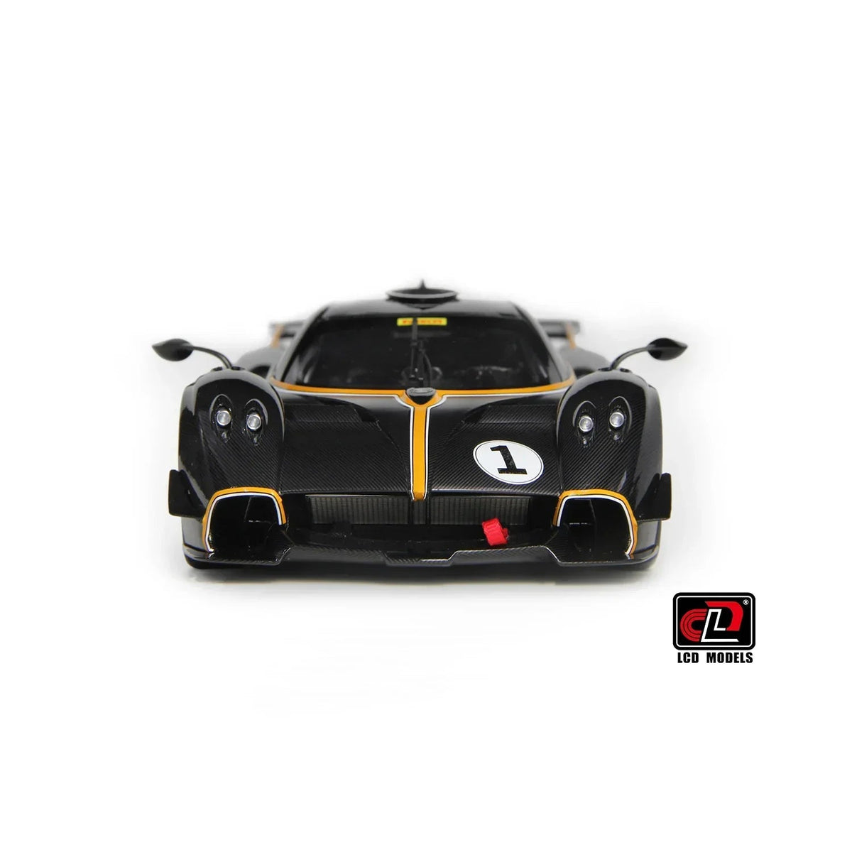 Pagani Huayra R, 1:18 Scale (Carbon Black) — image 3