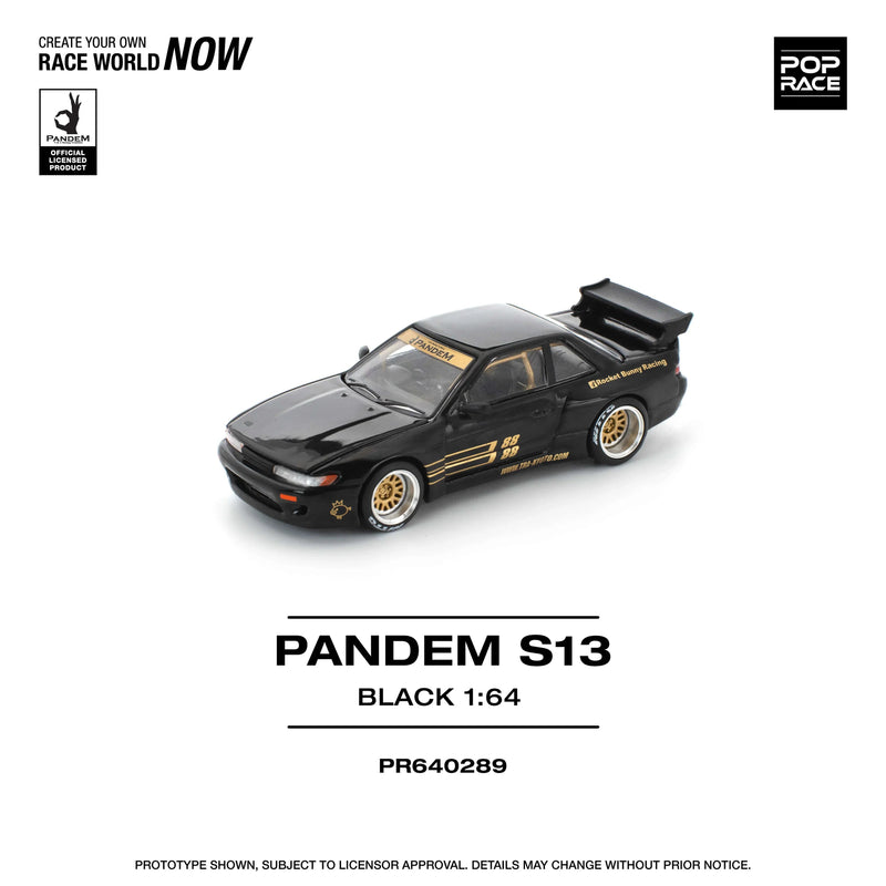 Pandem S13, 1:64 Scale (Black) — image 1