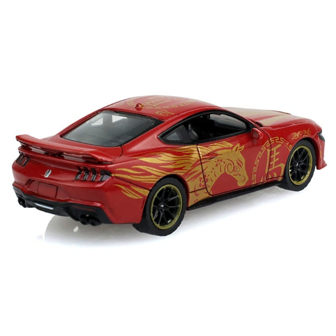*PRE-ORDER* Ford Mustang Dark Horse 2024 - Chinese Zodiac 2026 Year of the Horse (Hobby Exclusive), 1:64 Scale — image 5