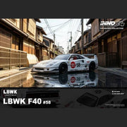 LBWK F40 (White), 1:64 Scale (Chance of Red Chase Car) — image 2