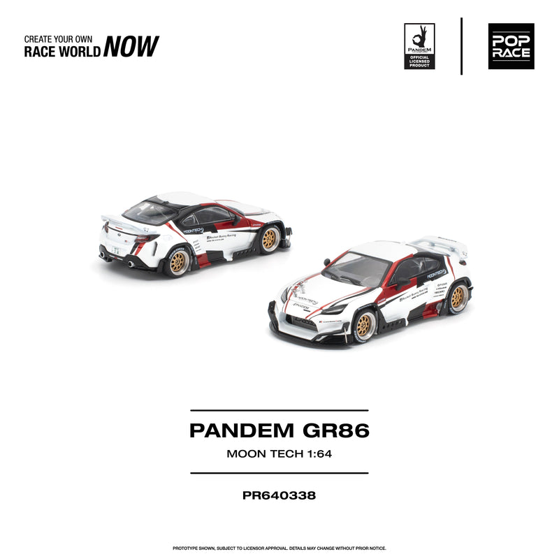 *PRE-ORDER* PANDEM GR 86 MOONTECH, 1:64 Scale — image 1