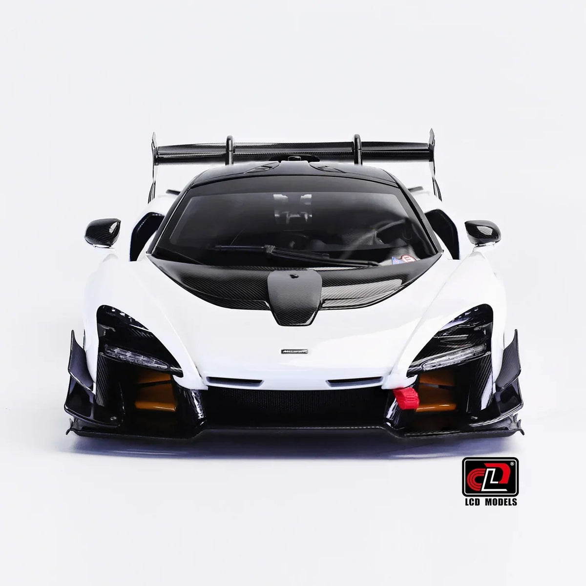 McLaren Senna GTR, 1:18 Scale (White) — image 4