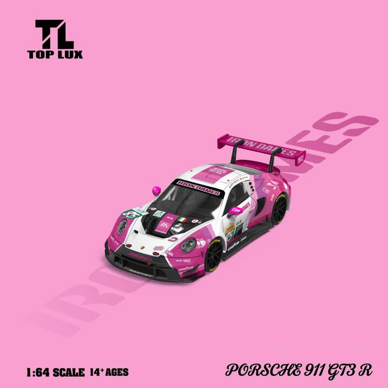 *PRE-ORDER* Porsche diecast 911 GT3-R Iron Dames #85 Livery, 1:64 Scale — image 1