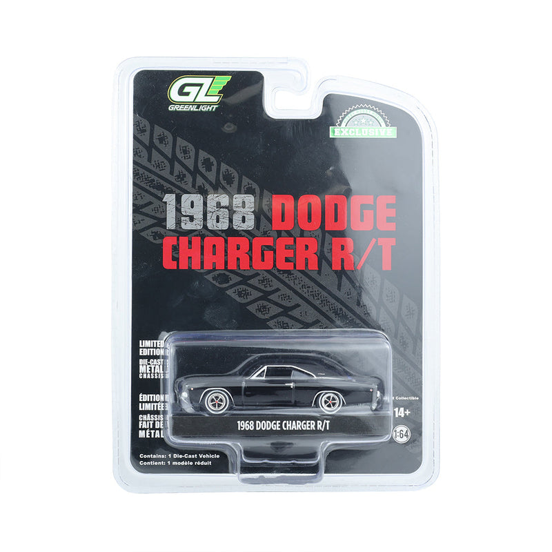 *PRE-ORDER* Dodge Charger R/T - Black (Hobby Exclusive) - Evergreen 1968, 1:64 Scale — image 1