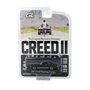 *PRE-ORDER* Hollywood Series 35 - Creed II (2018) - Adonis Creed's 1967 Ford Mustang Coupe - Black with White Stripes Solid Pack, 1:64 Scale — image 1