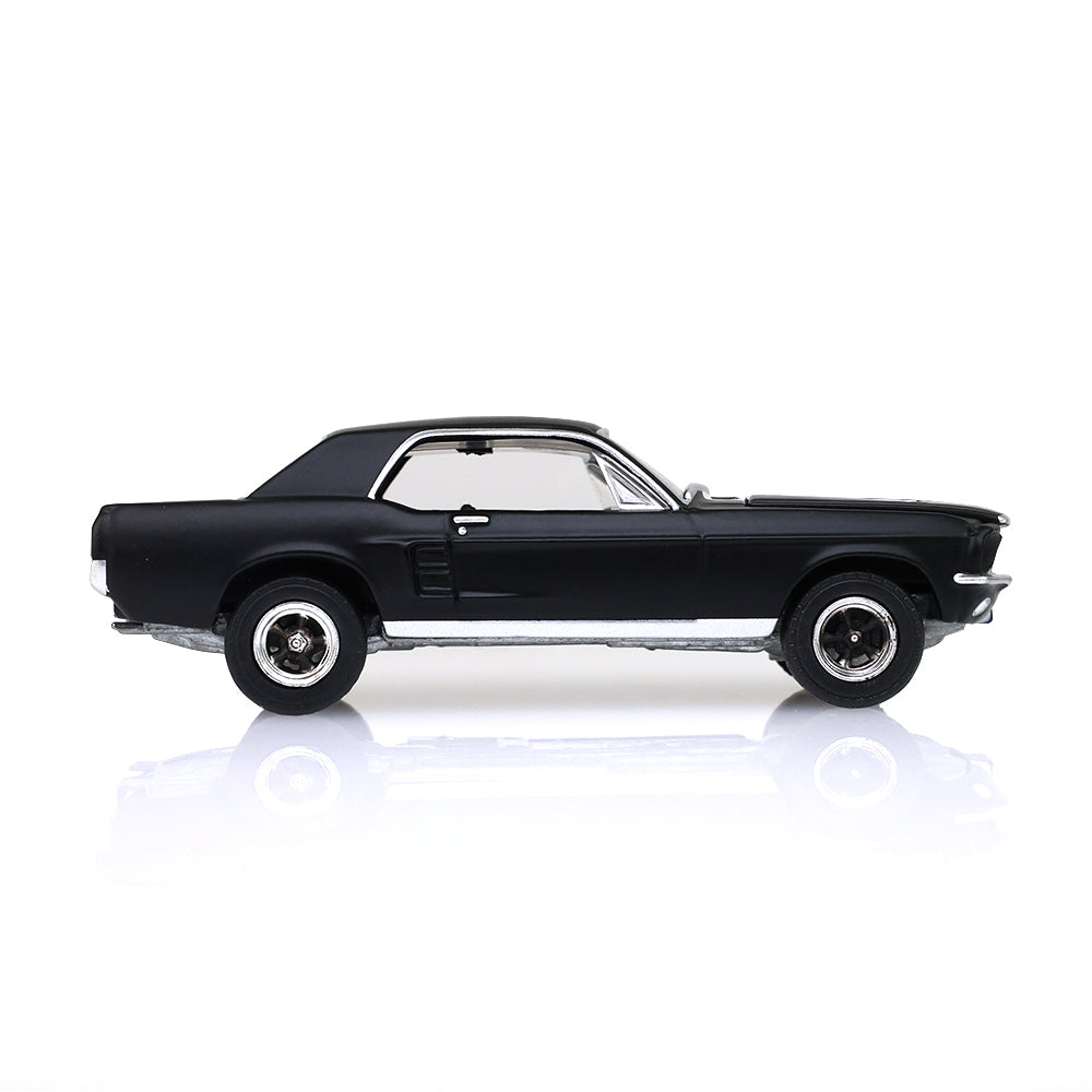 *PRE-ORDER* Hollywood Series 35 - Creed II (2018) - Adonis Creed's 1967 Ford Mustang Coupe - Black with White Stripes Solid Pack, 1:64 Scale — image 8