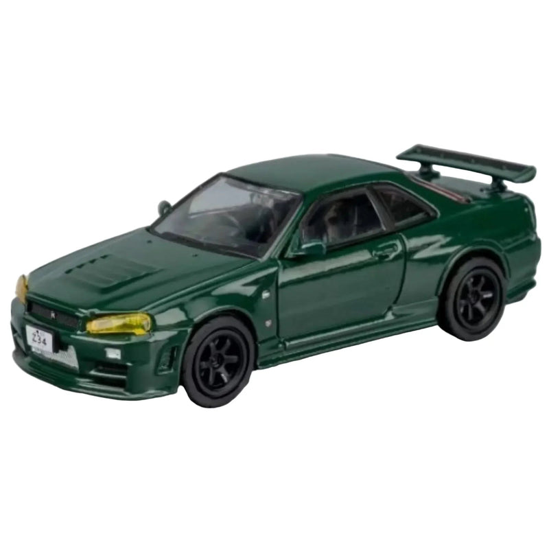 Nismo GT-R Z UNE (R34) RHD, 1:64 Scale (Green) — image 1