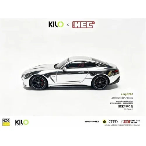 *HEC 2026* Mercedes-AMG GT63 SE Performance (Silver Chrome) — image 3