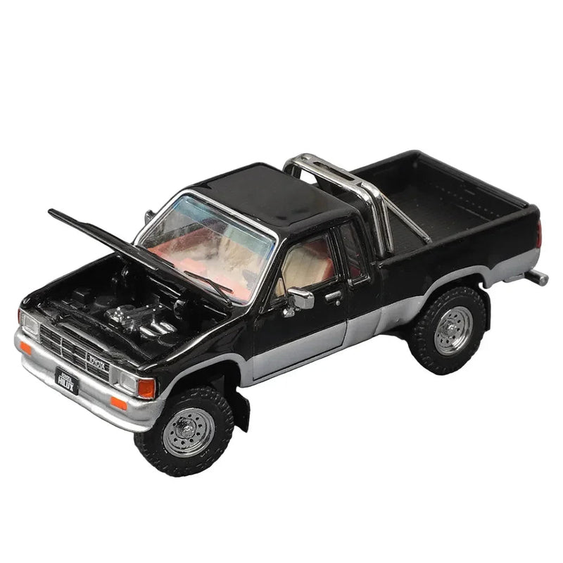Toyota Hilux Two-Tone, 1:64 Scale (Black & Silver) — image 2