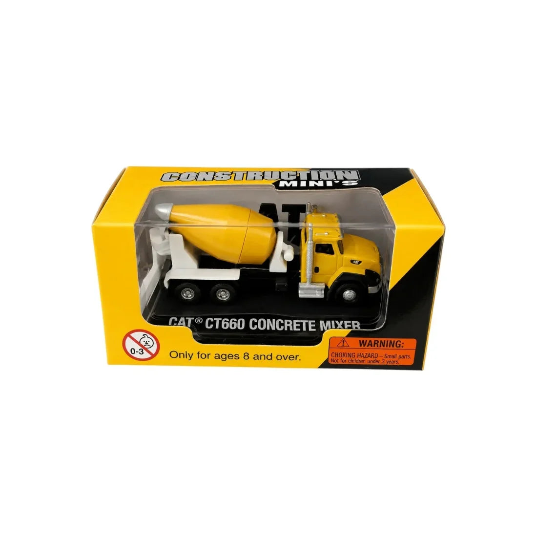 CT660 Concrete Mixer, 1:64 Scale (Yellow) — image 1