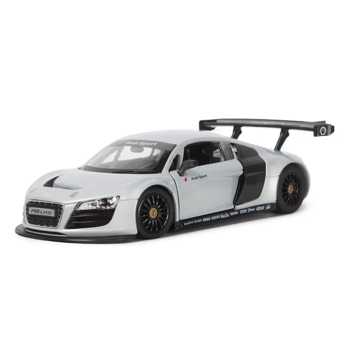 Audi R8, 1:24 Scale (Silver) — image 1