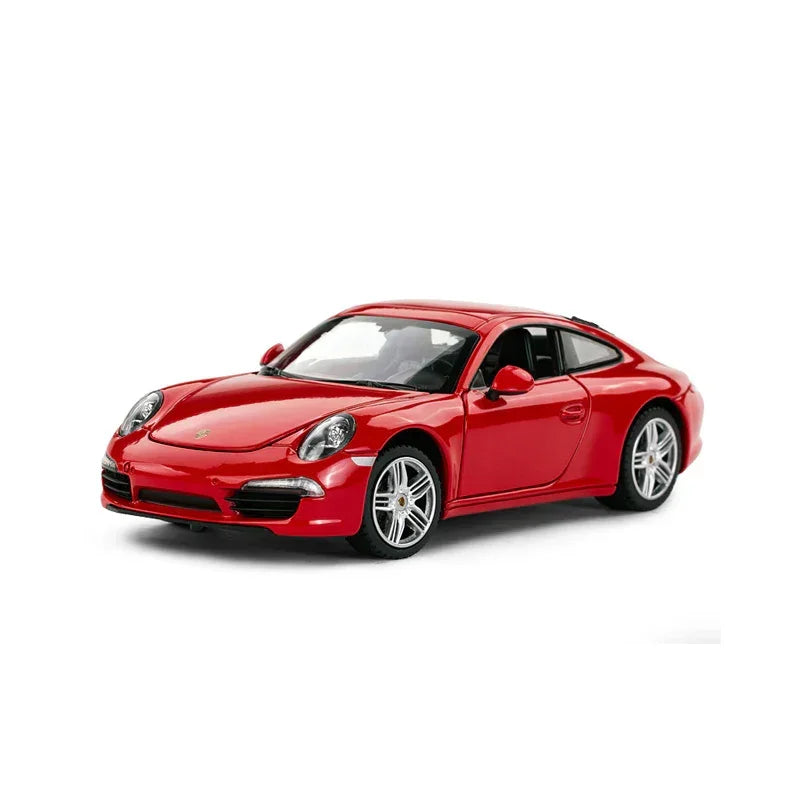 Porsche diecast 911, 1:24 Scale (Red) — image 1