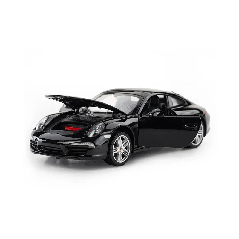 Porsche diecast 911, 1:24 Scale (Black) — image 1