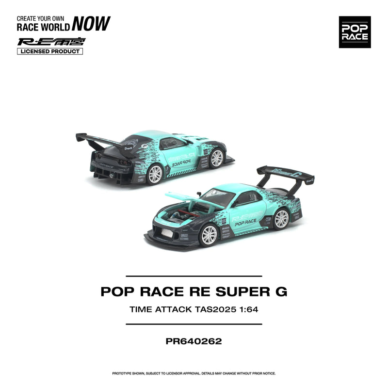 *PRE-ORDER* Pop Race RE Super G Time Attack TAS 2025, 1:64 Scale — image 1