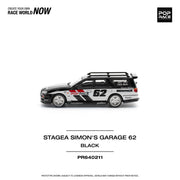 Stagea Simon's Garage 62, 1:64 Scale (Black) — image 2