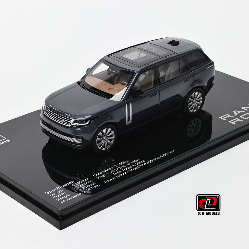 Land Rover Range Rover SV SERENITY, 1:43 Scale (Blue) — image 1