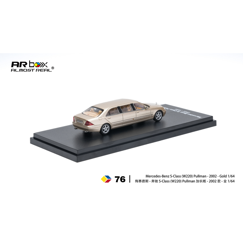 *PRE-ORDER* Mercedes-Benz S-Class Pullman 2002, 1:64 Scale (Gold) — image 2