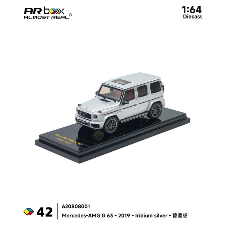 Mercedes AMG G-63 iridium, 1:64 Scale (Silver) — image 1