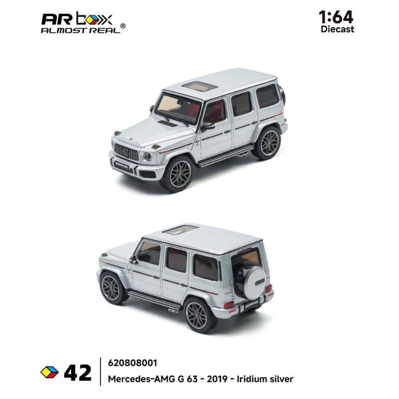 Mercedes AMG G-63 iridium, 1:64 Scale (Silver) — image 2