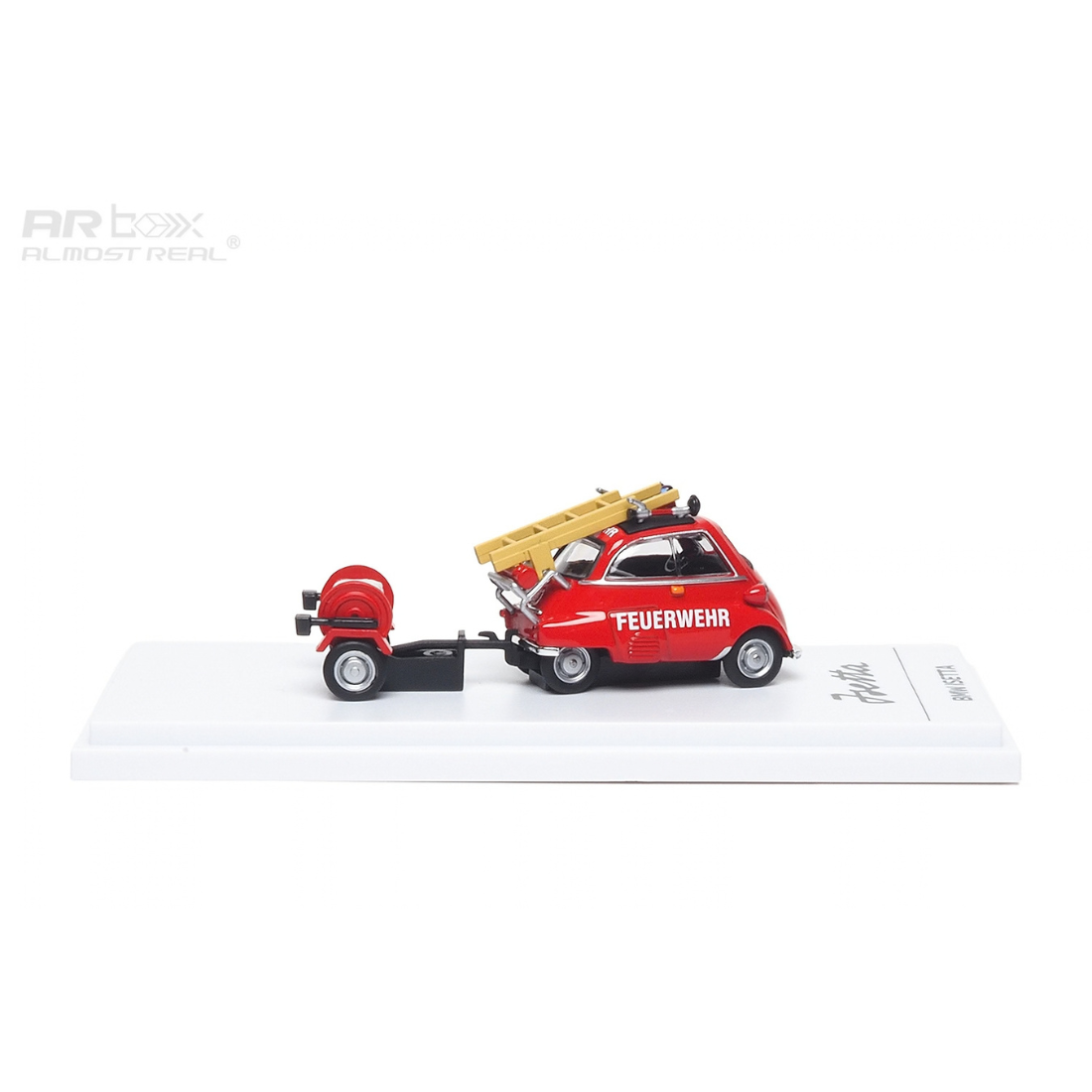 *PRE-ORDER* BMW lsetta Fire Engine set, 1:64 Scale (Red) — image 2