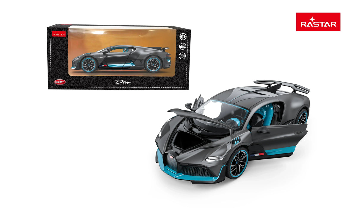 Bugatti Divo, 1:24 Scale (Grey) — image 6
