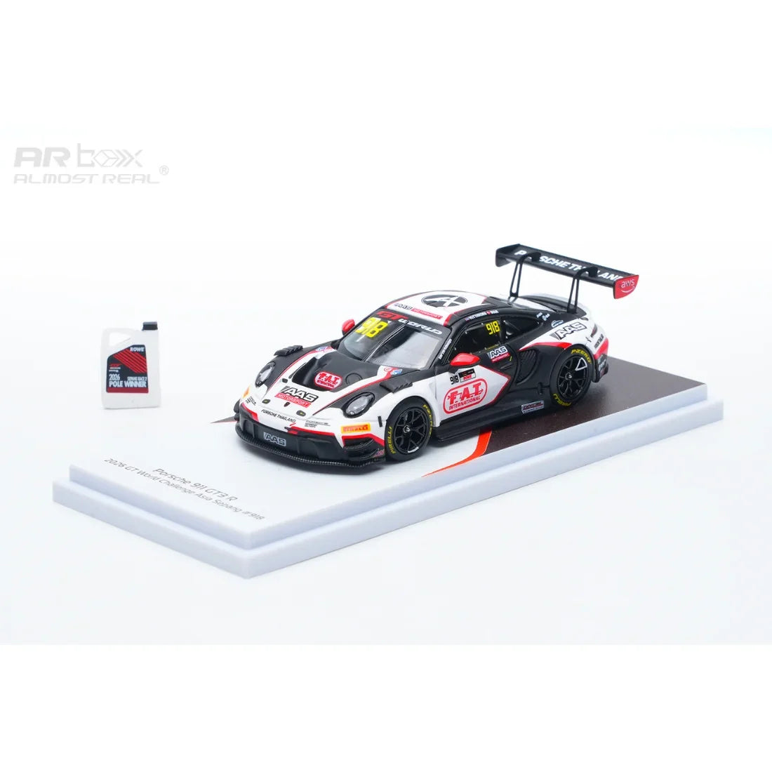 *PRE-ORDER* Porsche diecast 911 GT3 R – GT World Challenge Asia Sepang #918 2026 , 1:64 Scale — image 2