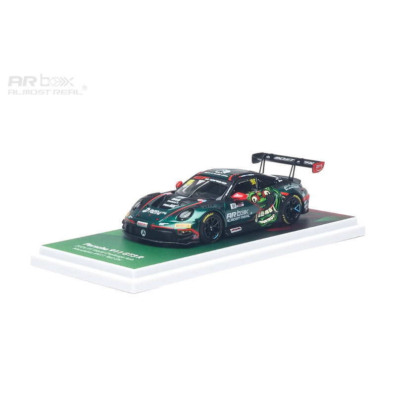 *PRE-ORDER* Porsche diecast 911 GT3 R 2026 GT World Challenge Asia Mandalika #911 Test Car, 1:64 Scale — image 1