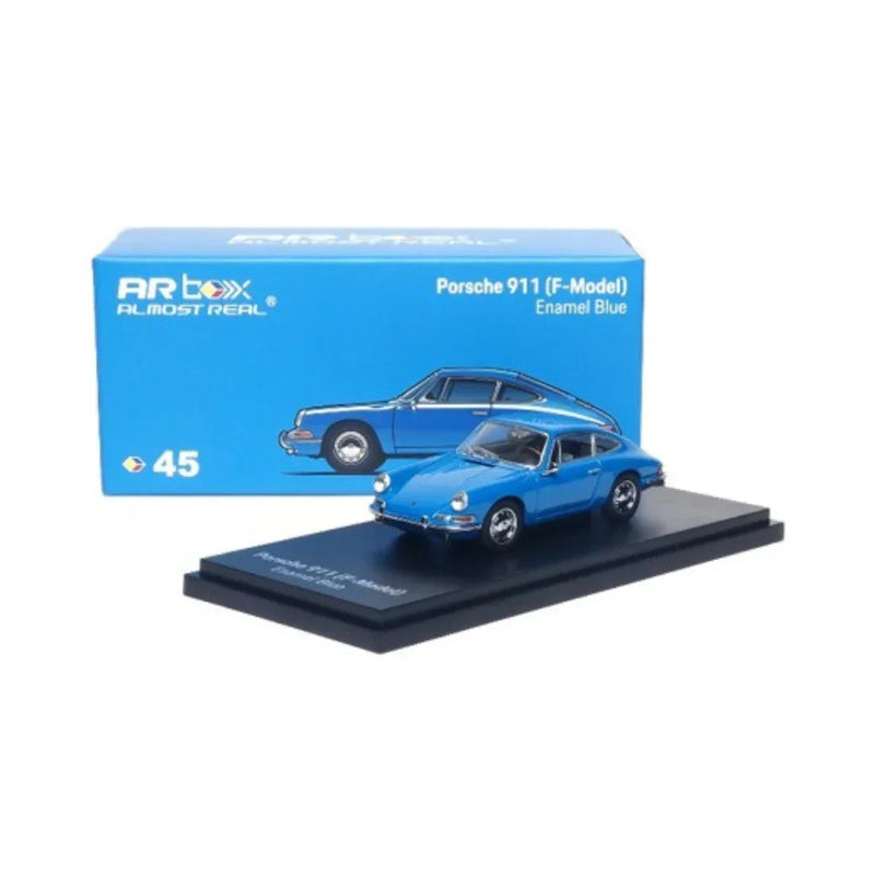 *PRE-ORDER* Porsche diecast 911 (F-Model), 1:64 Scale (Enamel Blue) — image 1