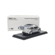 Porsche diecast 911 Carrera (992.1) GT (Silver), 1:64 Scale — image 1