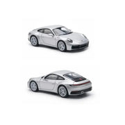Porsche diecast 911 Carrera (992.1) GT (Silver), 1:64 Scale — image 3