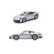 Porsche diecast 911 Carrera (992.1) GT (Silver), 1:64 Scale — image 2