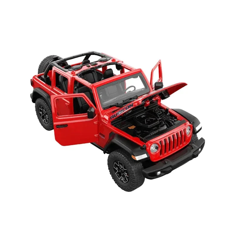 Jeep Wrangler Rubicon 4xe, 1:24 Scale (Red) — image 5