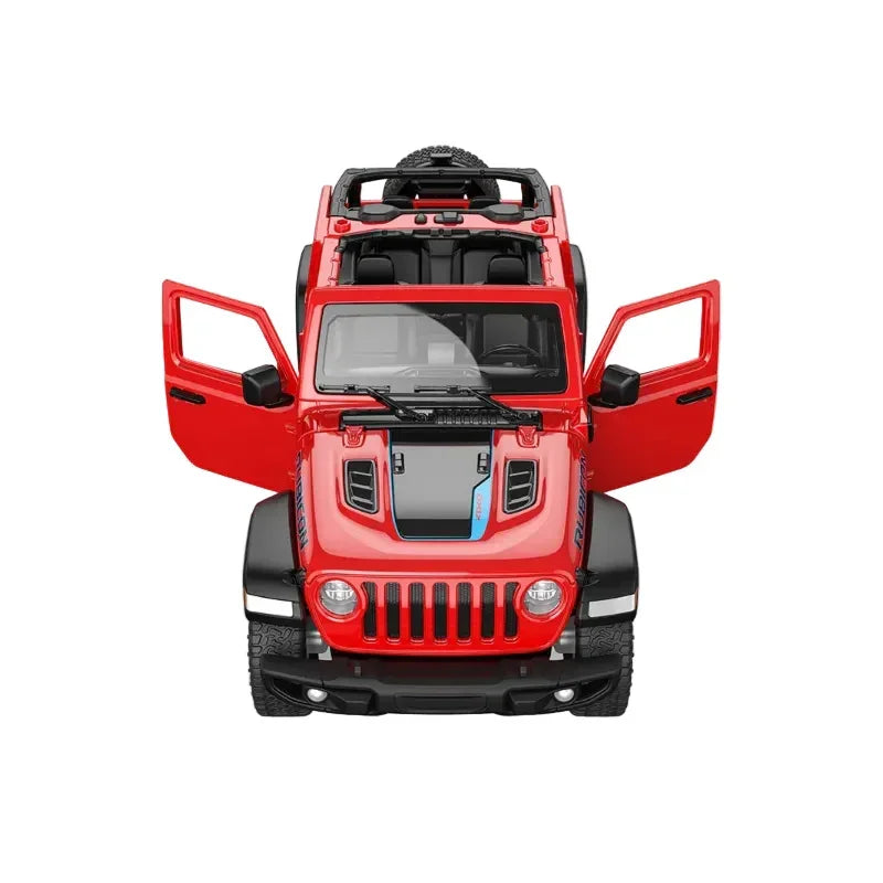 Jeep Wrangler Rubicon 4xe, 1:24 Scale (Red) — image 6