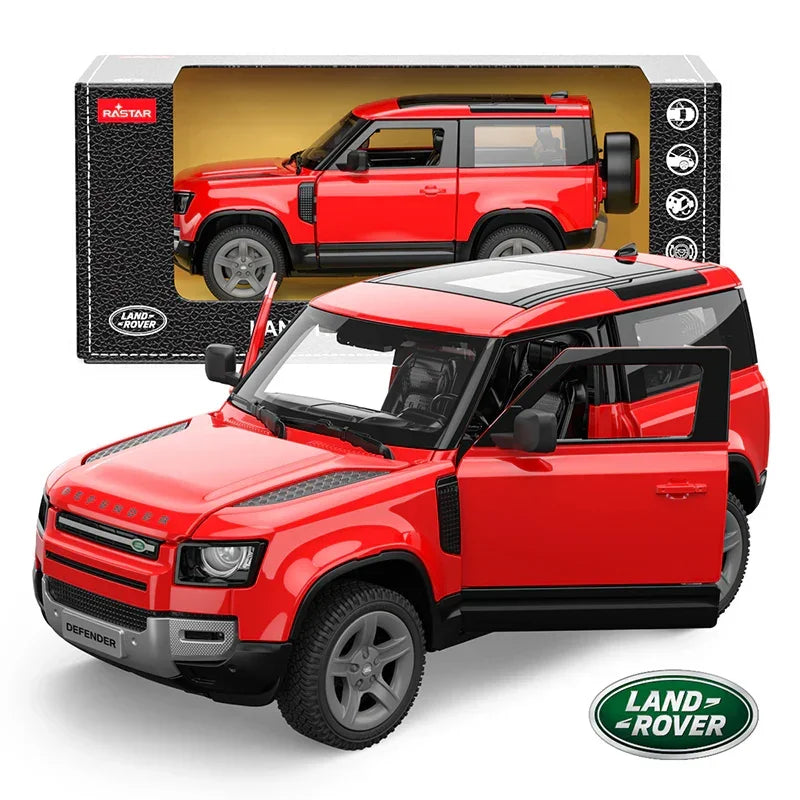 Land Rover Defender 90, 1:24 Scale (Red) — image 6
