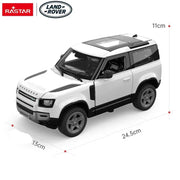 Land Rover Defender 90, 1:24 Scale (White) — image 2