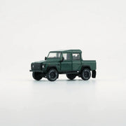 Land Rover 2016 Defender 110 Pick Up, 1:64 Scale (Green) — image 1