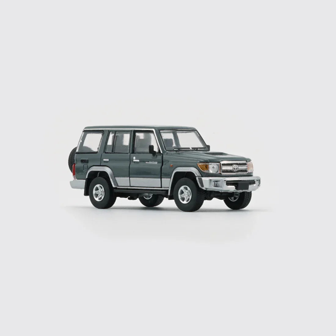 Toyota Land Cruiser LC76, 1:64 Scale (Dark Grey) — image 5