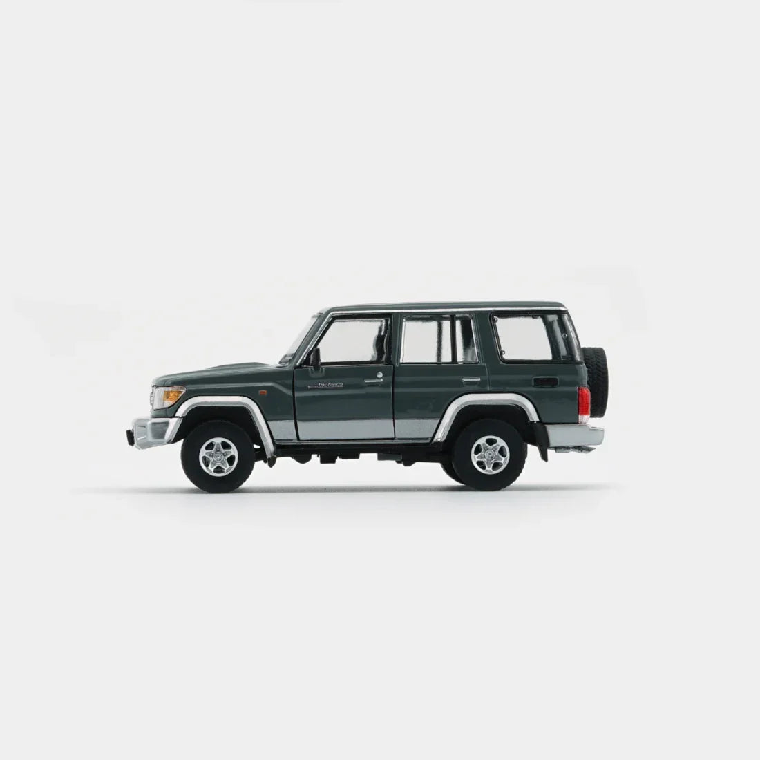 Toyota Land Cruiser LC76, 1:64 Scale (Dark Grey) — image 2