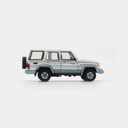 Toyota Land Cruiser LC76, 1:64 Scale (Silver) — image 4