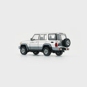 Toyota Land Cruiser LC76, 1:64 Scale (Silver) — image 2