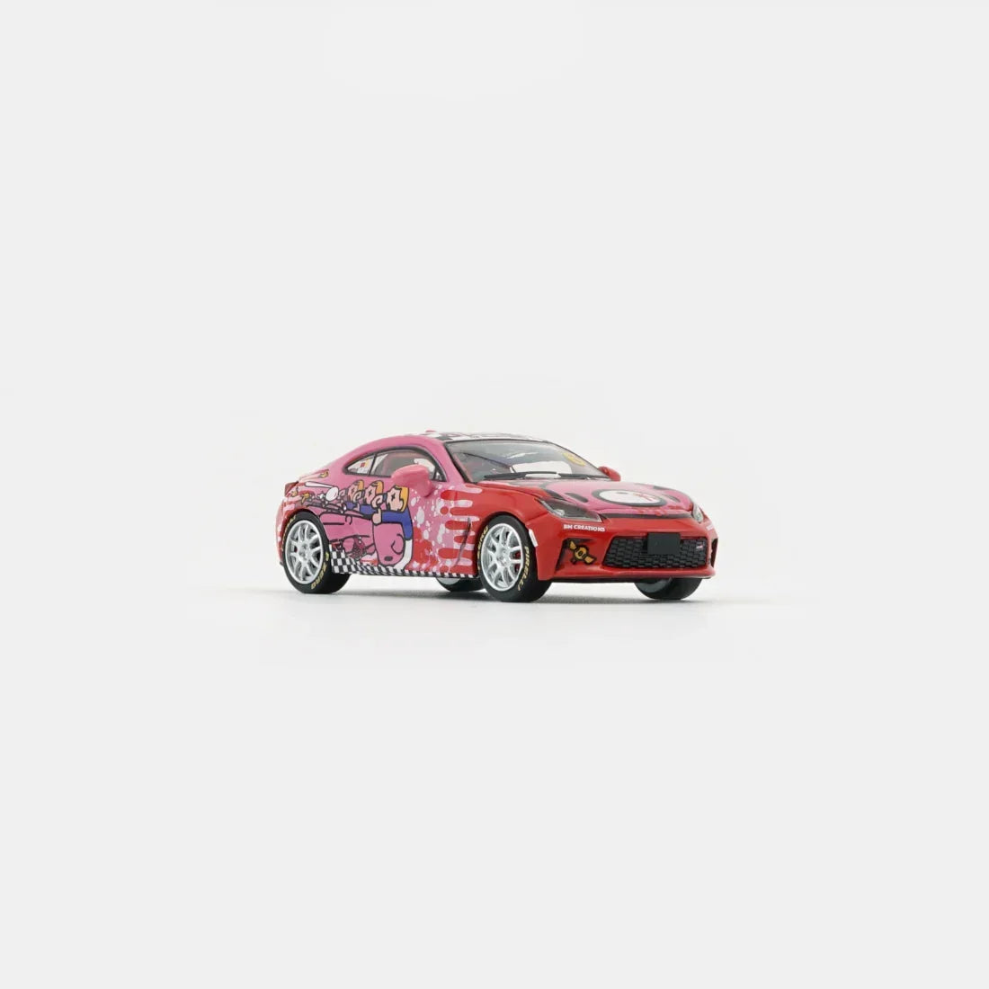 Toyota GR86 X Gloomy Bear Red (Macau GP), 1:64 Scale — image 7